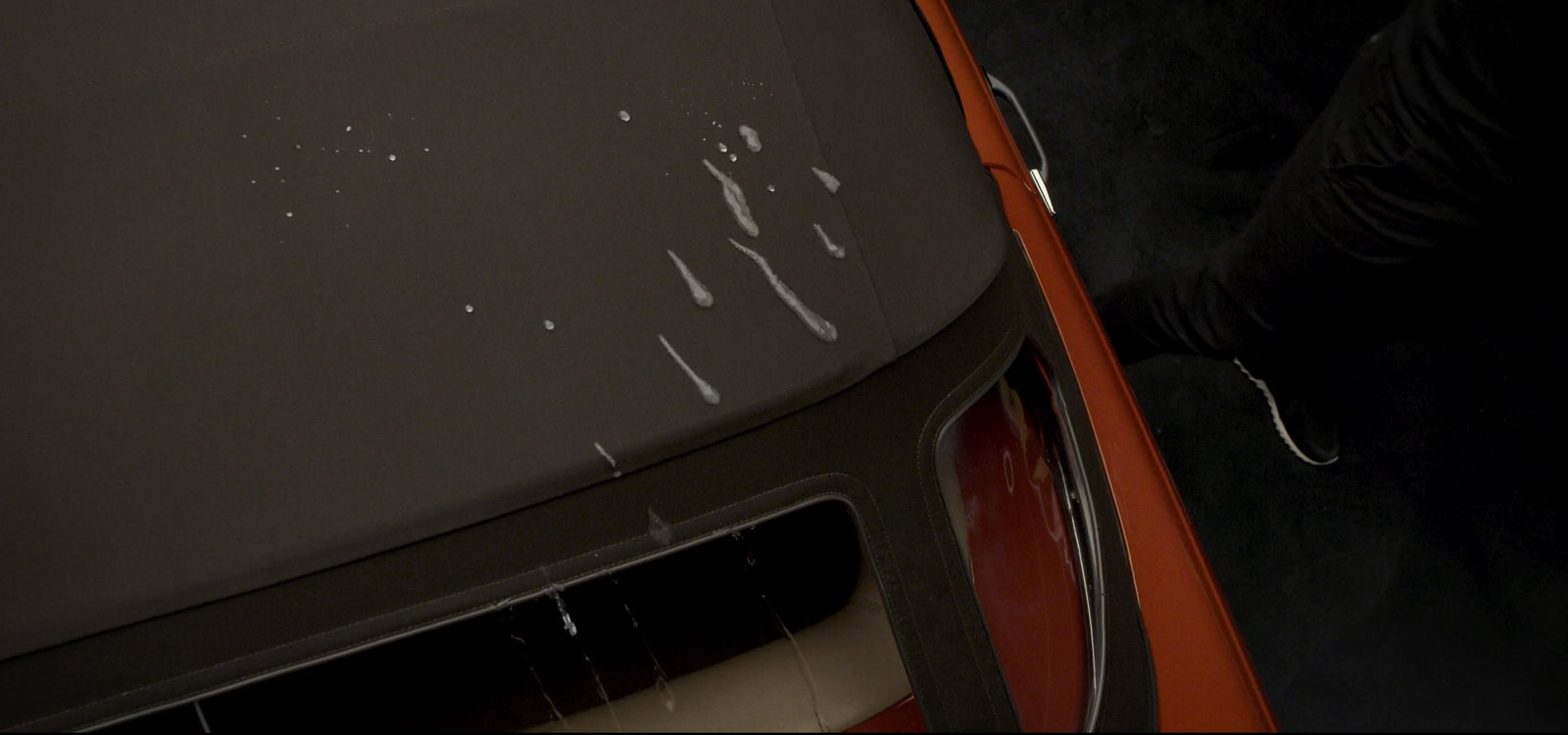 FABRIC TOP CLEANER Convertible Hood Cleaner Tutorial