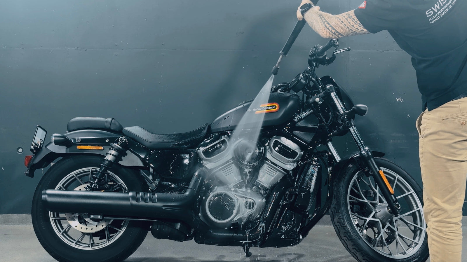 Motorcycle WASH OPAQUE Shampoo Concentrate for Matt Paint Tutorial